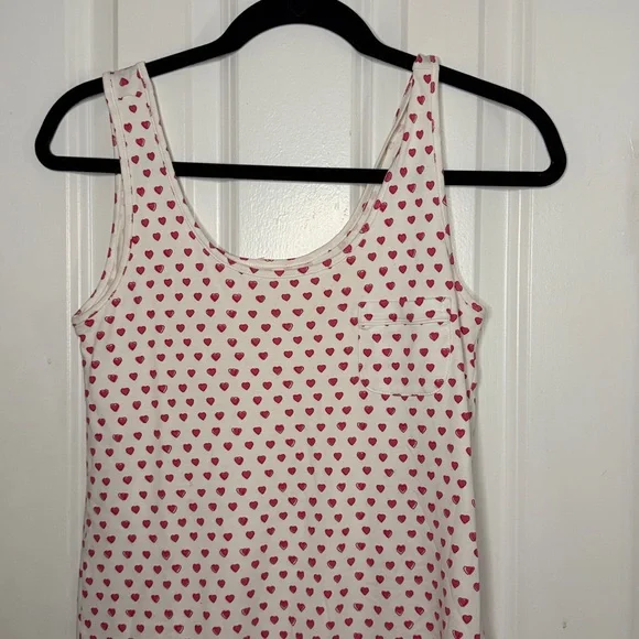 Roller Rabbit Alba Sleep Jersey in Pink Heart - Picture 3 of 5